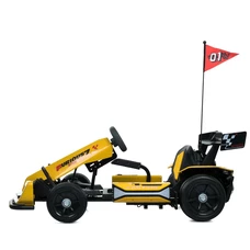 Детский электрокарт M 6148EL-6(24V) желтый 2 мотора по 150W фото 22