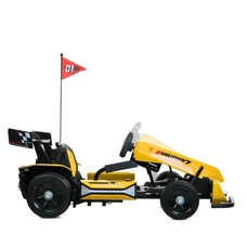 Детский электрокарт M 6148EL-6(24V) желтый 2 мотора по 150W фото 28