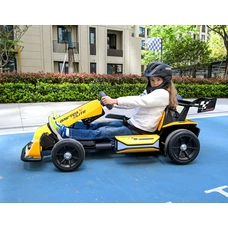 Детский электрокарт M 6148EL-6(24V) желтый 2 мотора по 150W фото 54
