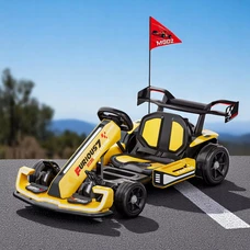 Детский электрокарт M 6148EL-6(24V) желтый 2 мотора по 150W фото 63