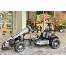 Детский электрокарт M 6148ELS-11(24V) серый 2 мотора по 150W фото 14