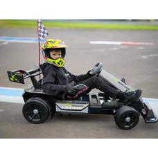 Детский электрокарт M 6148ELS-11(24V) серый 2 мотора по 150W фото 37