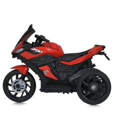 Детский мотоцикл M 4454ELR-3 красный с пультом управления фото 54