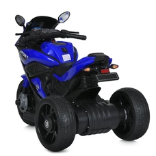 Детский мотоцикл M 4454ELR-4 синий с пультом управления фото 41