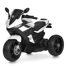 Детский мотоцикл M 4454EL-1 белый с двумя моторами по 35W фото 37