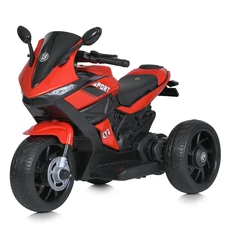 Детский мотоцикл M 4454EL-3 красный с двумя моторами по 35W фото 41