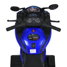 Детский мотоцикл M 4454EL-4 синий с двумя моторами по 35W фото 71