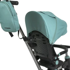 Трехколесный велосипед El Camino Trigo ME 1226 Frost Gray светло-серый с поворотным сиденьем фото 16