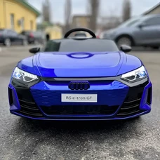 Детский электромобиль M 4938EBLRS-4 синий Audi с автопокраской фото 14