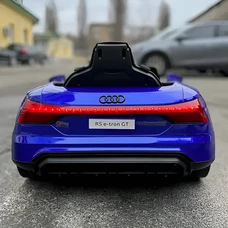 Детский электромобиль M 4938EBLRS-4 синий Audi с автопокраской фото 21