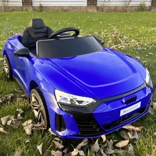 Детский электромобиль M 4938EBLRS-4 синий Audi с автопокраской фото 37