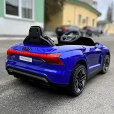 Детский электромобиль M 4938EBLRS-4 синий Audi с автопокраской фото 41