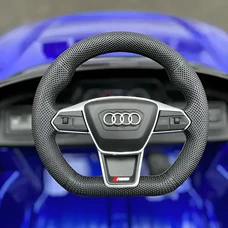 Детский электромобиль M 4938EBLRS-4 синий Audi с автопокраской фото 86