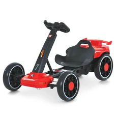 Детский электрокарт M 6145(A)EBR-3 красный с двумя моторами и пультом управления фото 14