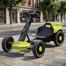 Детский электрокарт M 6145(A)EBR-5 зеленый с двумя моторами и пультом управления