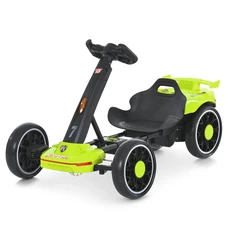 Детский электрокарт M 6145(A)EBR-5 зеленый с двумя моторами и пультом управления фото 21