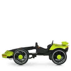 Детский электрокарт M 6145(A)EBR-5 зеленый с двумя моторами и пультом управления фото 37