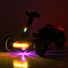 Детский электрокарт M 6145(A)EBR-5 зеленый с двумя моторами и пультом управления фото 41