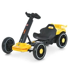 Детский электрокарт M 6145(A)EBR-6 желтый с двумя моторами и пультом управления фото 21