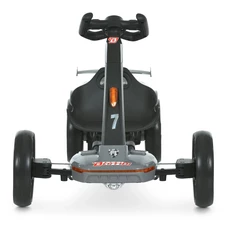 Детский электрокарт M 6145(A)EBR-11 серый с двумя моторами и пультом управления фото 14