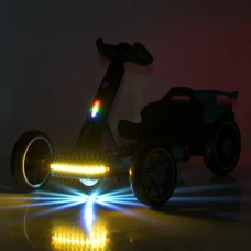 Детский электрокарт M 6145(A)EBR-11 серый с двумя моторами и пультом управления фото 41