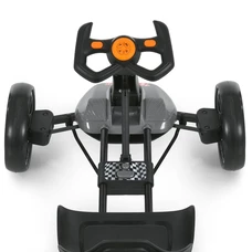 Детский электрокарт M 6145(A)EBR-11 серый с двумя моторами и пультом управления фото 63