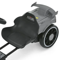 Детский электрокарт M 6145(A)EBR-11 серый с двумя моторами и пультом управления фото 71