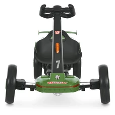 Детский электрокарт M 6145(A)EBR-10 темно-зеленый с двумя моторами и пультом управления фото 14