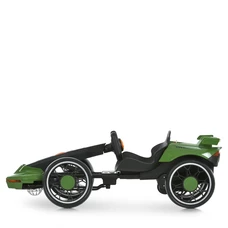 Детский электрокарт M 6145(A)EBR-10 темно-зеленый с двумя моторами и пультом управления фото 37