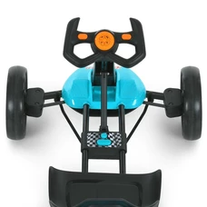 Детский электрокарт M 6145(A)EBR-15 голубой с двумя моторами и пультом управления фото 63