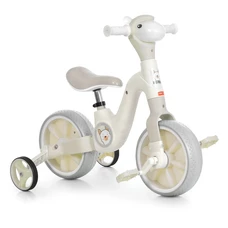 Детский беговел 10 д. MBB 1056 Beige бежевый с музыкой и светом