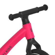 Детский беговел 12 д. MBB 1058-2 малиновый с резиновыми колесами фото 14