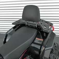 Бензиновый квадроцикл AFB200L-2-3 двухместный черно-красный фото 18