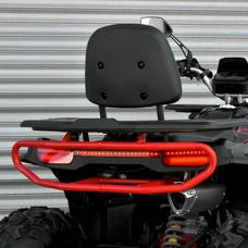 Бензиновый квадроцикл AFB200L-2-3 двухместный черно-красный фото 15