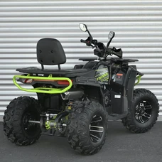 Бензиновый квадроцикл AFB200L-2-5 двухместный черно-зеленый фото 37