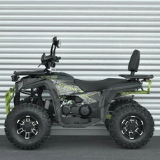 Бензиновый квадроцикл AFB200L-2-5 двухместный черно-зеленый фото 41