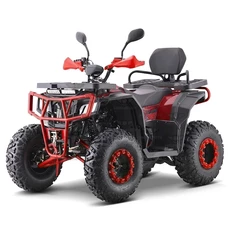 Бензиновый квадроцикл AT200L-2-3 черно-красный двигатель 200 кубов