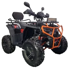 Бензиновый квадроцикл AT200L-2-3 черно-красный двигатель 200 кубов фото 14