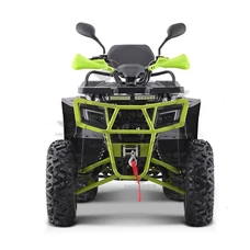 Бензиновый квадроцикл AT200L-2-5 черно-зеленый двигатель 200 кубов фото 14