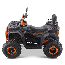 Бензиновый квадроцикл AT200L-2-7 черно-оранжевый двигатель 200 кубов фото 41