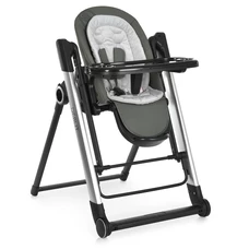 Стульчик-качели El Camino Debut ME 1102 Dark Gray темно-серый пульт управления