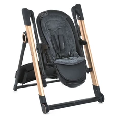 Стульчик-качели El Camino Debut ME 1102 Dark Gray темно-серый пульт управления фото 21