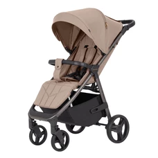 Прогулочная коляска Carrello Bravo CRL-8512PU Deep Beige бежевая с чехлом на ножки