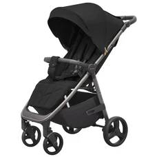 Прогулочная коляска Carrello Bravo CRL-8512PU Grape Black черная с чехлом на ножки