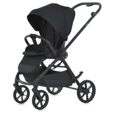 Прогулочная коляска El Camino Chloe ME 1191 Black черная с регулируемой ручкой