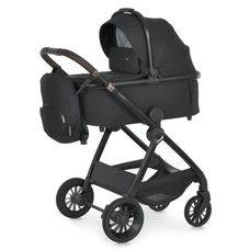 Универсальная коляска El Camino Riviera ME 1183 Black черная 2 в 1