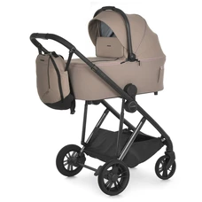 Универсальная коляска 2 в 1 El Camino Coil ME 1190 Affogato Beige бежевая с люлькой и блоком