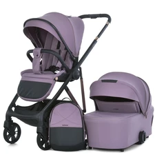 Универсальная коляска 2 в 1 El Camino Coil ME 1190 Affogato Beige бежевая с люлькой и блоком фото 14