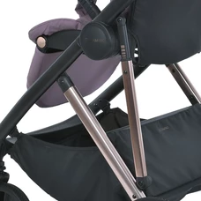 Универсальная коляска 2 в 1 El Camino Coil ME 1190 Vulcan Gray темно-серая с люлькой и блоком фото 16