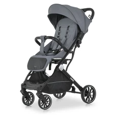 Прогулочная коляска Flash M 5727-1 Night Owl серая с ручкой для транспортировки